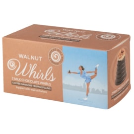 Hadleigh Maid Milk Choc Coffee Ganache & Walnut Whirls 90g Hadleigh Maid Milk Choc Coffee Ganache & Walnut Whirls 90g