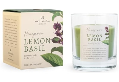 Wax Lyrical Wax Fill Jar Lemon Basil Medium Wax Lyrical Wax Fill Jar Lemon Basil Medium