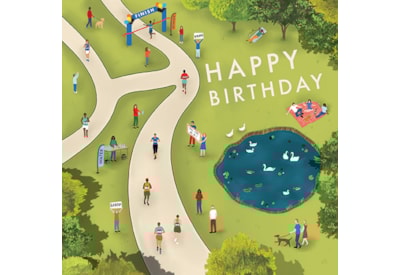 Ling Join The Race Birthday Card Ling Join The Race Birthday Card