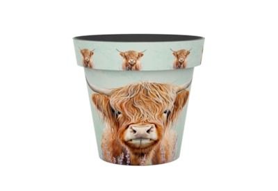 Creekwood Zest Pot Highland Cow 30Cm Creekwood Zest Pot Highland Cow 30Cm