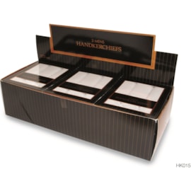 rjm Mens 3pack Hankies Boxed (HK015)