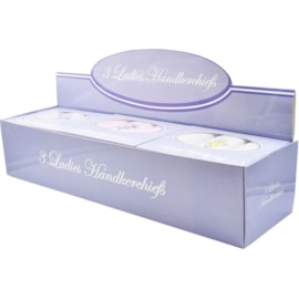 Rjm Ladies 3pk Boxed Hankies Rjm Ladies 3pk Boxed Hankies
