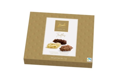 Hamlet Milk White & Dark Chocolate Flaked Truffles 200g Hamlet Milk White & Dark Chocolate Flaked Truffles 200g