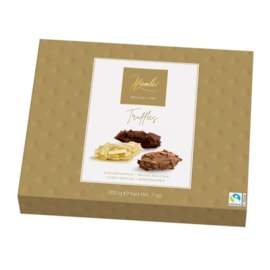 Hamlet Milk White & Dark Chocolate Flaked Truffles 200g Hamlet Milk White & Dark Chocolate Flaked Truffles 200g