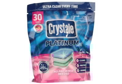 Crystale Platinum Dishwasher Tabs 30S Crystale Platinum Dishwasher Tabs 30S