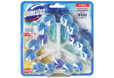 Domestos Powerblock Ocean 3Pk Domestos Powerblock Ocean 3Pk