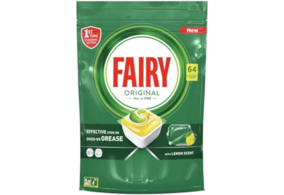 Fairy Dishwasher Tabs Aio Lemon 64s Fairy Dishwasher Tabs Aio Lemon 64s