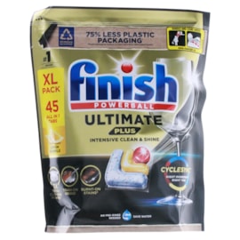 Finish Powerball Ultimate Plus Lemon 45S