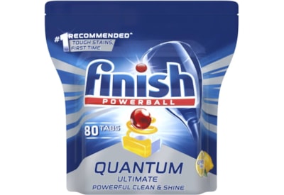Finish Quantum Dishwasher Tabs Lemon 80'S Finish Quantum Dishwasher Tabs Lemon 80'S