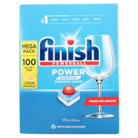 Finish Powerball Essential Lemon 100S
