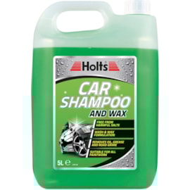 Holts Car Shampoo & Wax Cleaning Solution 5lt Holts Car Shampoo & Wax Cleaning Solution 5lt
