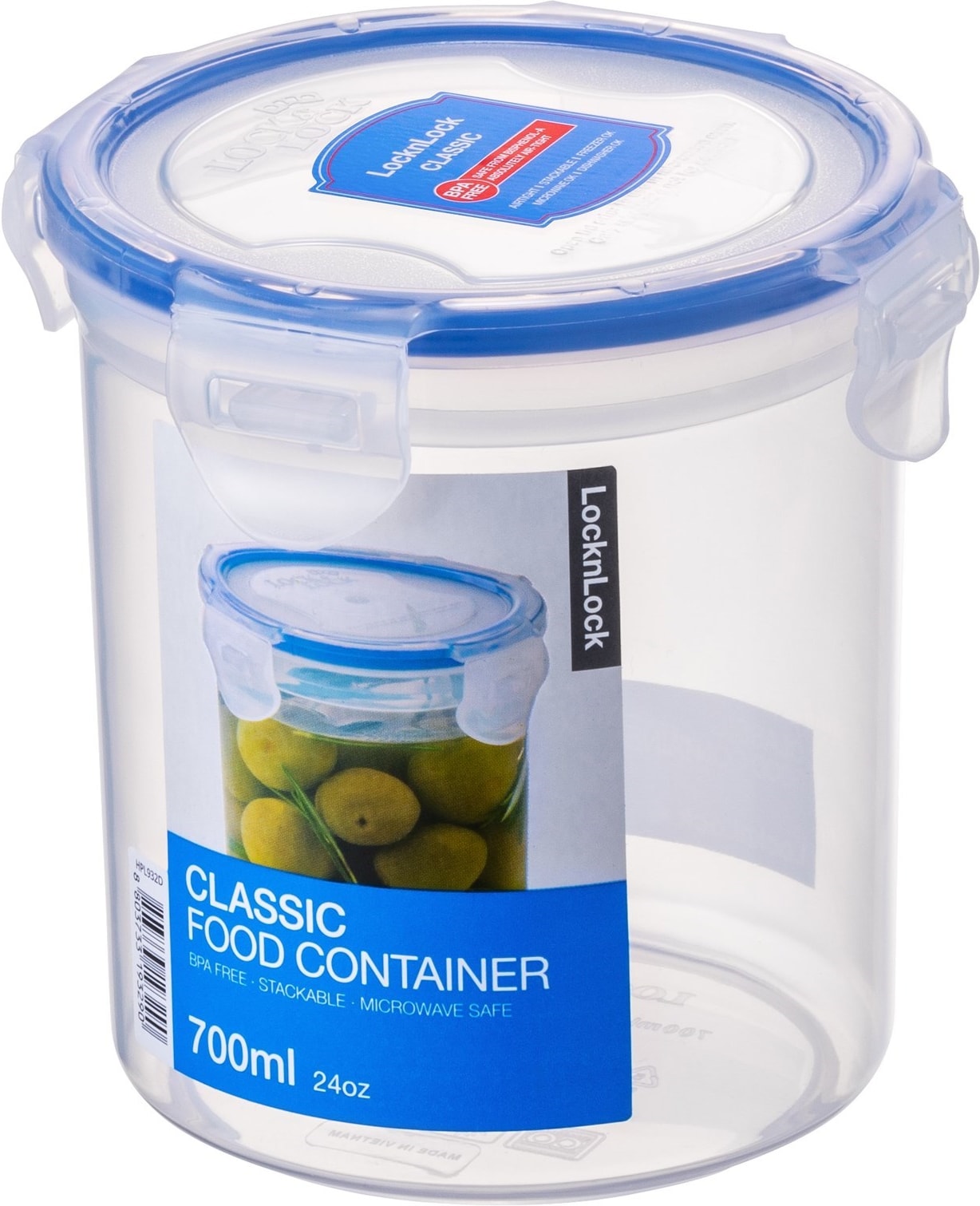 LocknLock Classic Airtight Round Food Container 300ML HPL932