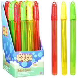Hti Double Bubble Wand Assorted 118ml Hti Double Bubble Wand Assorted 118ml