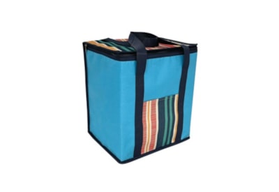 Textured Stripe Jumbo Insulated Cooler Bag 28ltr (HWP228568)