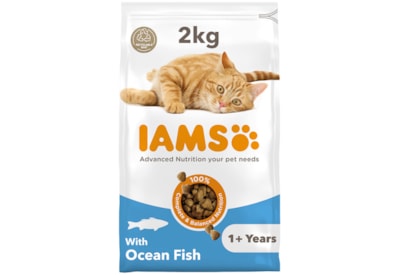 Iams Advanced Nutrition Adult Cat Food With Ocean Fish 2Kg