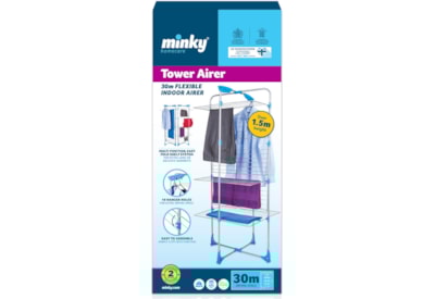 Minky Kd Tower Airer 30m Minky Kd Tower Airer 30m
