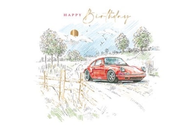 Country Road Birthday Card (II1289)