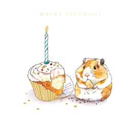Willow & Walnut Birthday Cupcake Birthday Card (II1329)