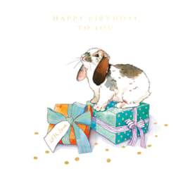 Willow & Walnut Birthday Bunny Birthday Card (II1331)