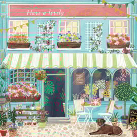 Ling At The Flower Shop Birthday Card Ling At The Flower Shop Birthday Card