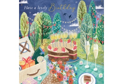 Ling Garden Party Birthday Card Ling Garden Party Birthday Card