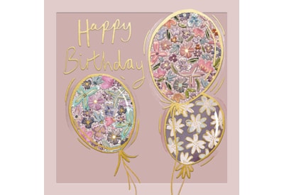 Ling Pretty Balloons Birthday Card Ling Pretty Balloons Birthday Card
