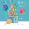 Ling Wild Rabbit Birthday Card Ling Wild Rabbit Birthday Card