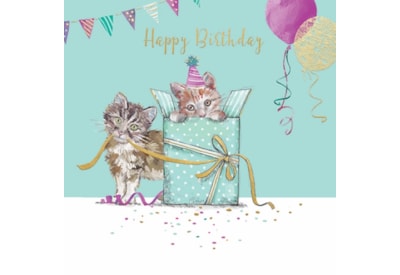 Ling Cats In The Box Birthday Card Ling Cats In The Box Birthday Card