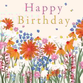 Ling Meadow Blooms Birthday Card Ling Meadow Blooms Birthday Card