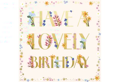 Ling Blossom And Bloom Birthday Card Ling Blossom And Bloom Birthday Card