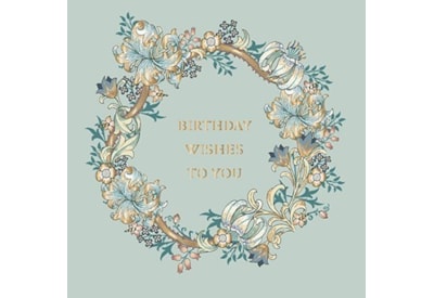 Golden Lily Birthday Card (IJ0105)