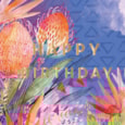 Ling Design African Protea Birthday Card Ling Design African Protea Birthday Card