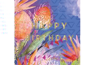 Ling Design African Protea Birthday Card Ling Design African Protea Birthday Card