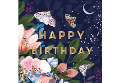 Midsummer Moths Birthday Card (IJ0118)