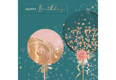 Birthday Balloons Birthday Card (IJ0124)