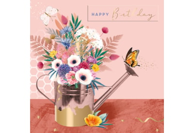 Garden Flowers Birthday Card (IJ0128)