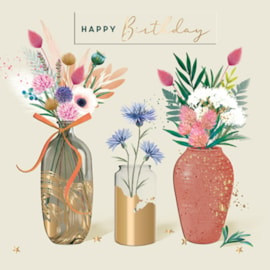 Beautiful Bouquets Birthday Card (IJ0135)