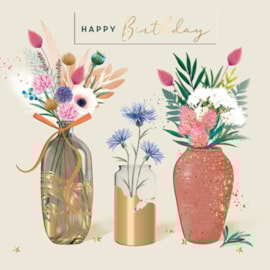 Ling Design Beautiful Bouquets Birthday Card Ling Design Beautiful Bouquets Birthday Card