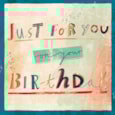 Ling Design Just For You Birthday Card Ling Design Just For You Birthday Card
