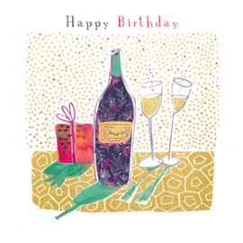 Birthday Fizz Birthday Card (IJ0176)