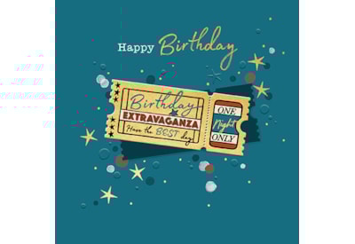 Ling Golden Ticket Birthday Card Ling Golden Ticket Birthday Card