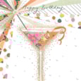 Ling Time For A Cocktail Birthday Card Ling Time For A Cocktail Birthday Card