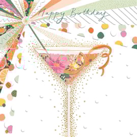 Ling Time For A Cocktail Birthday Card Ling Time For A Cocktail Birthday Card