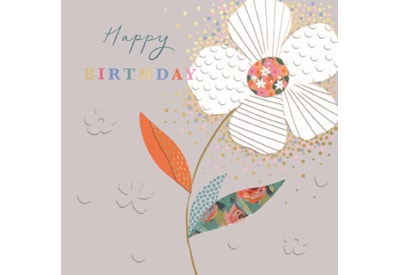 Ling Single Bloom Birthday Card Ling Single Bloom Birthday Card