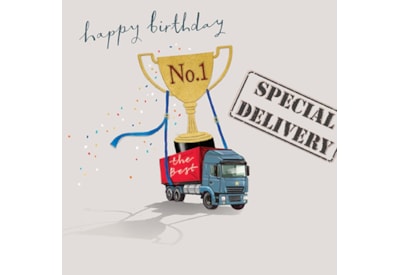 Ling Special Delivery Birthday Card Ling Special Delivery Birthday Card