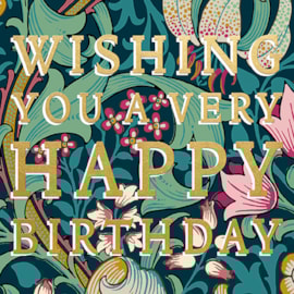 Ling Golden Lily Birthday Card Ling Golden Lily Birthday Card