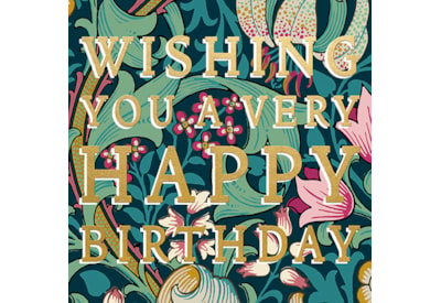 Ling Golden Lily Birthday Card Ling Golden Lily Birthday Card