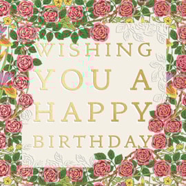 Ling Campanula Birthday Card