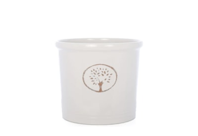 Creekwood Cotswold Cylinder Pot Off White 38cm Creekwood Cotswold Cylinder Pot Off White 38cm