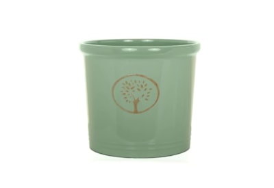 Creekwood Cotswold Cylinder Pot Green 38cm Creekwood Cotswold Cylinder Pot Green 38cm